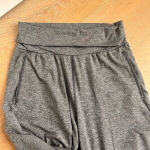 Aerie Gray Foldover Pants